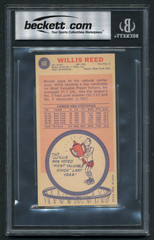 Willis Reed 1969-70 Topps BGS 6.5 Basketball Rookie Card New York Knicks NBA #60