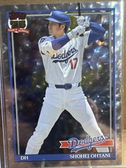 2026 Topps Series 2 Shohei Ohtani 91B2-1, Crackle Foil