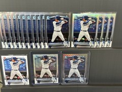 Aidan West Lot (18) 2025 Bowman Draft – Metal /100, Sheet Refractor & Refractors