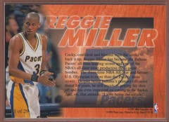 Reggie Miller #11 1997-98 Flair Hardwood Leader-4178