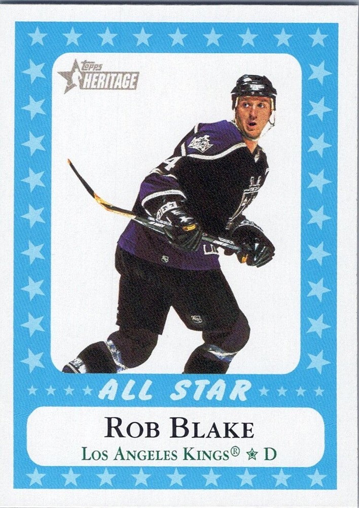 2000-01 Topps Heritage #224 Rob Blake AS Los Angeles Kings