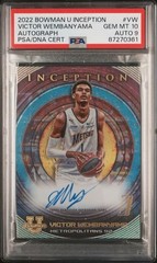 HIGH END NBA SLAB PACK! GRADED CARD + ROOKIES. VICTOR WEMBANYAMA PSA 10 AUTO RC