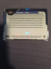 2025 Topps Now WWE #104 Rhea Ripley Iyo Sky Crown Jewel