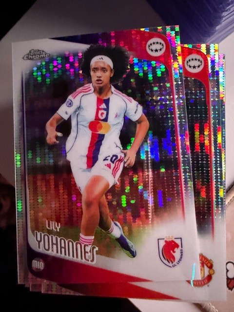 2025-26 Topps Chrome UEFA Women&rsquo;s Champions League – Pulsar PYP