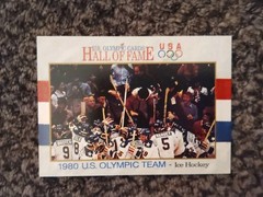 1991 Impel US Olympic Hall of Fame 1980 USA Hockey Team Complete 11 card set