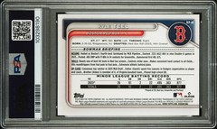 2024 Bowman Mega Box Kyle Teel Mojo Fuchsia Refractor /299 PSA 10 Boston Red Sox