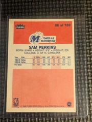 1986 Fleer Sam Perkins