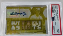 2022 Topps Triple Threads Dale Murphy PSA 9 Auto Relic Yellow PP 1/1 TTAR-DM1