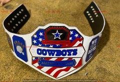 Custom Dallas cowboy new championship replica belt Adult Size 2MM Brass
