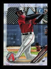 Kristian Robinson 2019 Bowman Draft Chrome REFRACTOR ROOKIE #BDC-20 Diamondbacks
