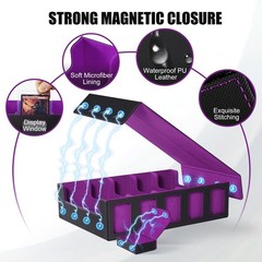 5 Row 3900+ Trading Card Storage Box with Commander Display
