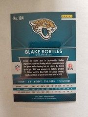 2015 Panini Prizm Blake Bortles #104 Jacksonville Jaguars
