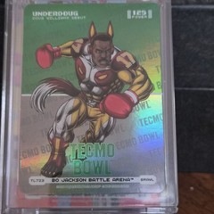 Tecmo Bowl Bo Jackson Battle Arena Underdog Doug Williams Debut Holo TL723