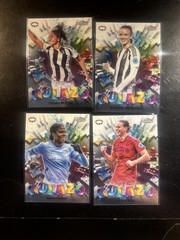 2024-25 Topps Chrome UWCL Golazo 4-Card Lot Beccari RC Shaw Buhl Bonansea