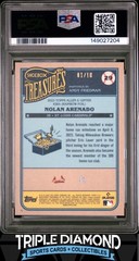 2025 Topps Shoebox Treasures Nolan Arenado Vintage Stock #01/10 PSA 9 B760
