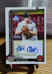 2025 Topps Pro Debut Luke Adams Auto #PD-69 Wisconsin Timber Rattlers