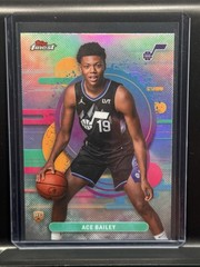 2025-26 Topps Finest – Uncommon Ace Bailey #105 Refractor (RC)