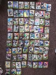 varied sports cards lot (Football, Hockey, Baseball, and Basketball)