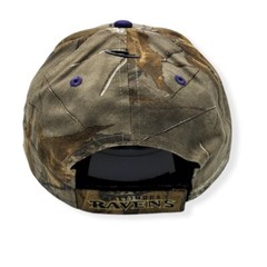 &rsquo;47 Baltimore Ravens MVP Realtree Camo Frost Adjustable Strap Hat Dad Cap