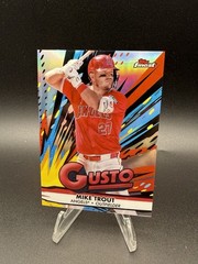 2025 Topps Finest Mike Trout Gusto SP Case Hit LA Angels U320