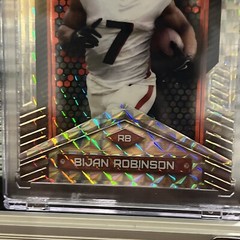 2023 Wild Card Alumination Bijan Robinson (RC) Red Black Snake Skin 20/75 BC-BR