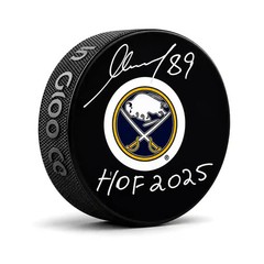 Alexander Mogilny Buffalo Sabres Autographed Puck