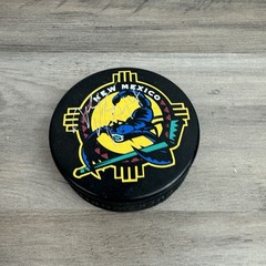 WPHL New Mexico Scorpions Defunct Team Souvenir Hockey Puck