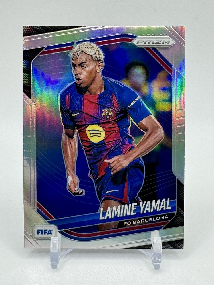 2025-26 Panini Prizm FIFA #245 Lamine Yamal Silver Prizms