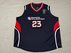 Banco Atlantida Jersey Mens XXL Blue 23 Honduras FIBA Basketball AFP