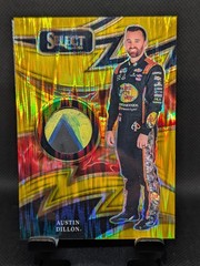 2025 Panini Select Racing #S-ADN Austin Dillon Sparks Gold Flash Prizm 10/10