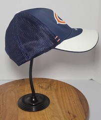 Reebok NFL Mens Chicago Bears Navy Blue Orange and White Cap One Size Fits All