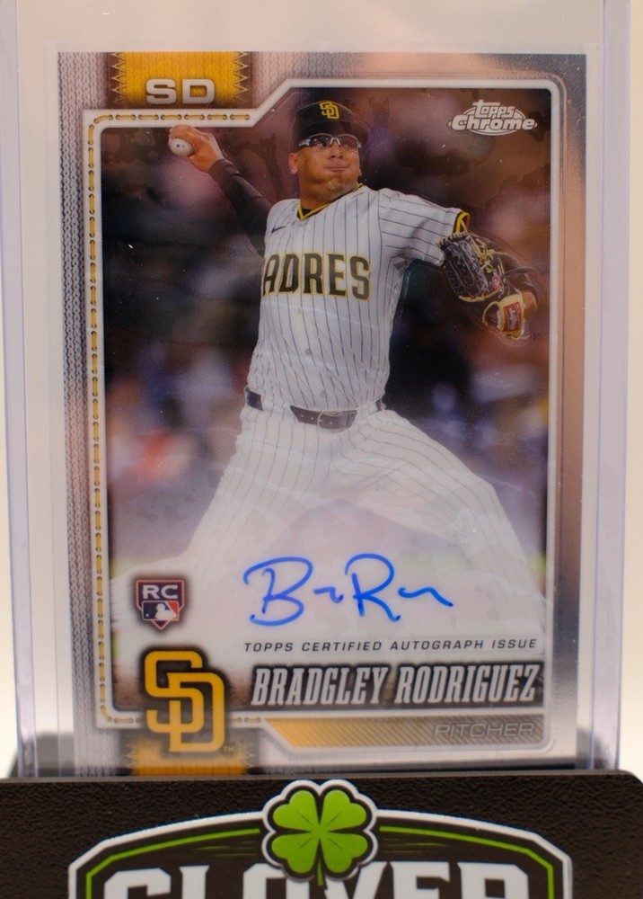2026 Topps Chrome Bradgley Rodriguez Auto #RA-BR – San Diego Padres