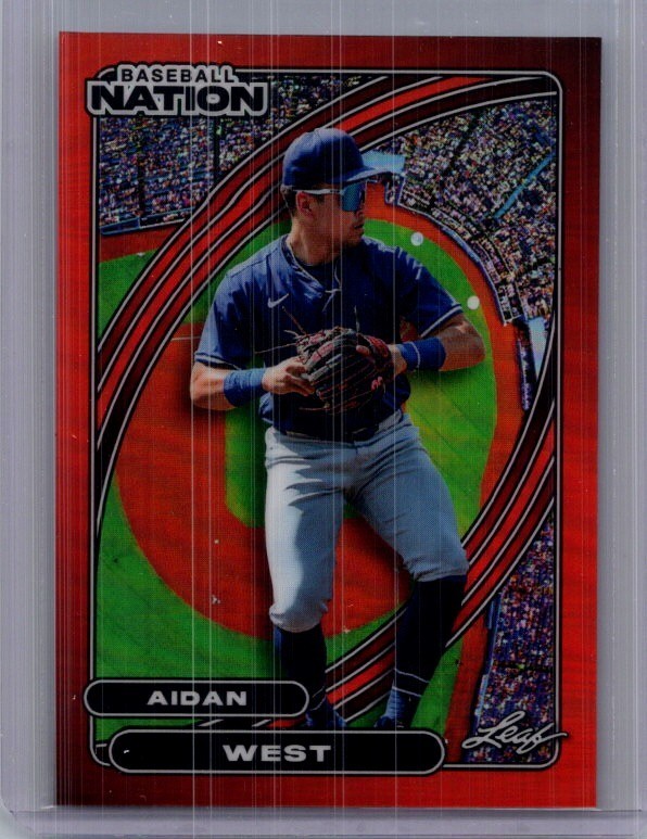 Aidan West 2026 Leaf Baseball Nation 1/1 Pre Production Proof