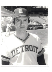 Bill Laxton Detroit Tigers 8×10 Vintage Baseball Photo RH5
