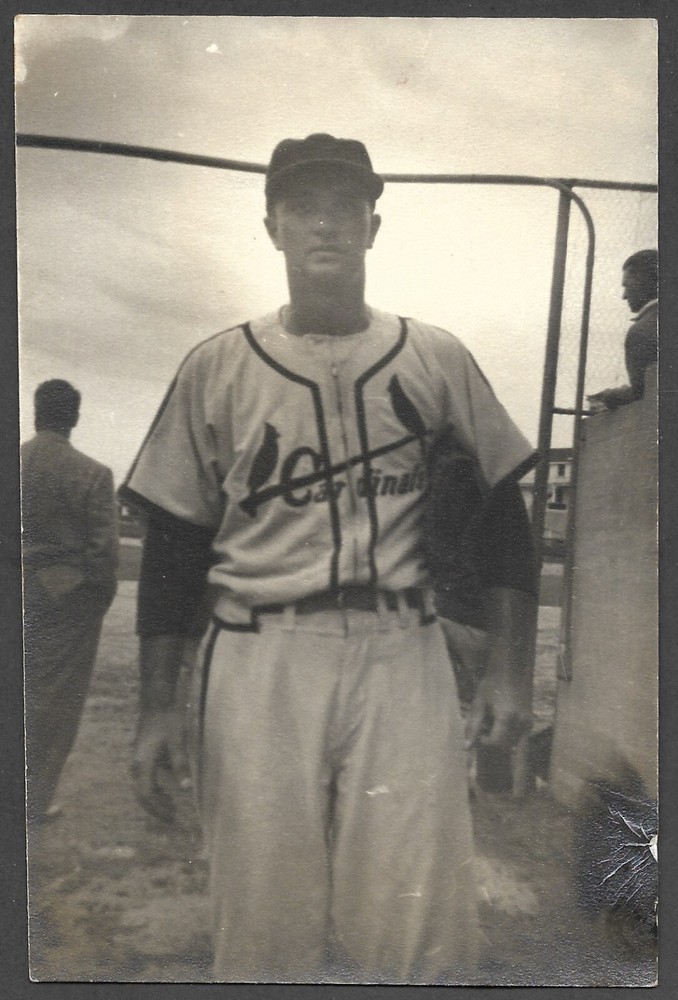 Howie Pollet CARDINALS UNSIGNED 3-1/2 x 5-3/8 ORIGINAL SNAPSHOT PHOTO #2