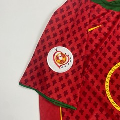 2004 Portugal Home Retro Jersey Ronaldo #17 Short Sleeve Vintage Retro Iconic