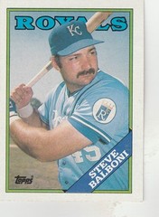 FREE SHIPPING-MINT-1988 (ROYALS) Topps Tiffany #638 Steve Balboni