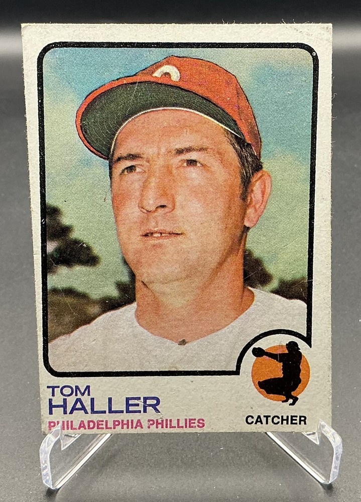 1973 Topps – Tom Haller #454 – Philadelphia Phillies