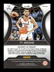 2019 Panini Prizm Draft Picks #88 Ty Jerome Red Black Snake Skin ROOKIE RC