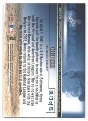 2002 Fleer Genuine Hideo Nomo #GL13 Genuine Leaders