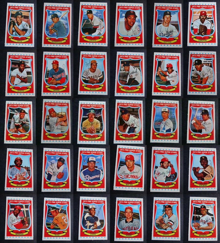 1973 Kellogg&rsquo;s Baseball Cards Complete Your Set You U Pick From List 1-54