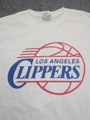 Los Angeles Clippers Shirt Mens XL White NBA Basketball Gildan Graphic Tee