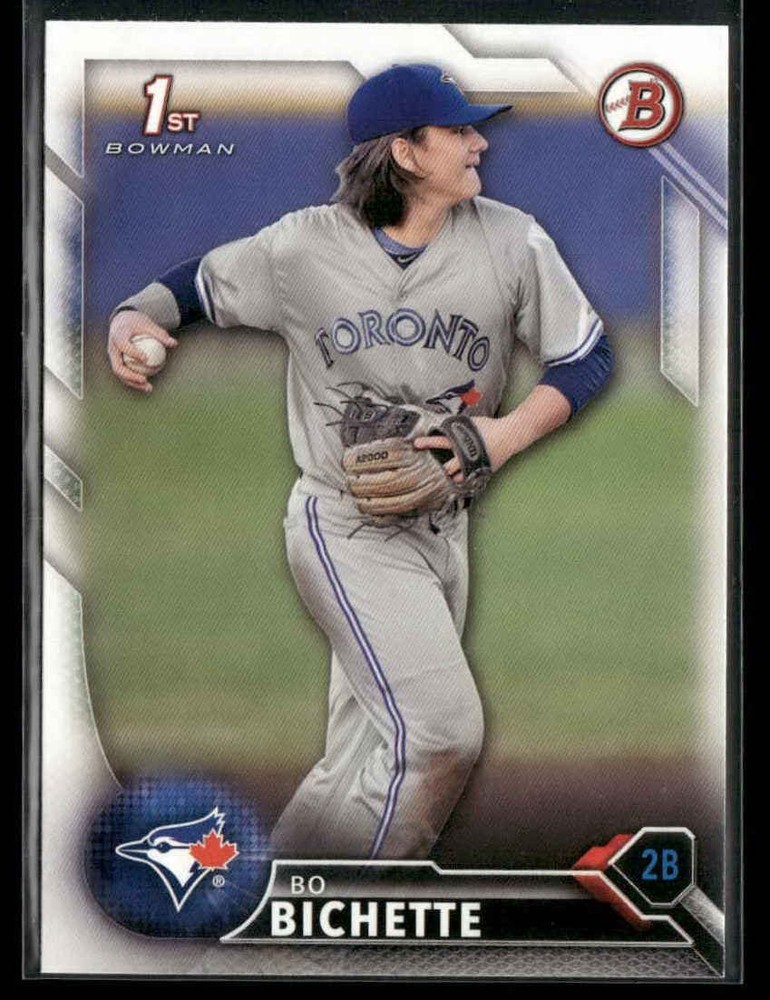 2016 Bowman Draft #BD-74- Bo Bichette Rookie Rc 1st Bowman.