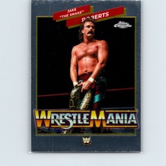 2026 Topps Chrome WWE Jake « The Snake » Roberts #WMR-4 WrestleMania Recall
