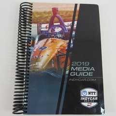 2019 NTT INDYCAR Series Media Guide Book Pre Owned