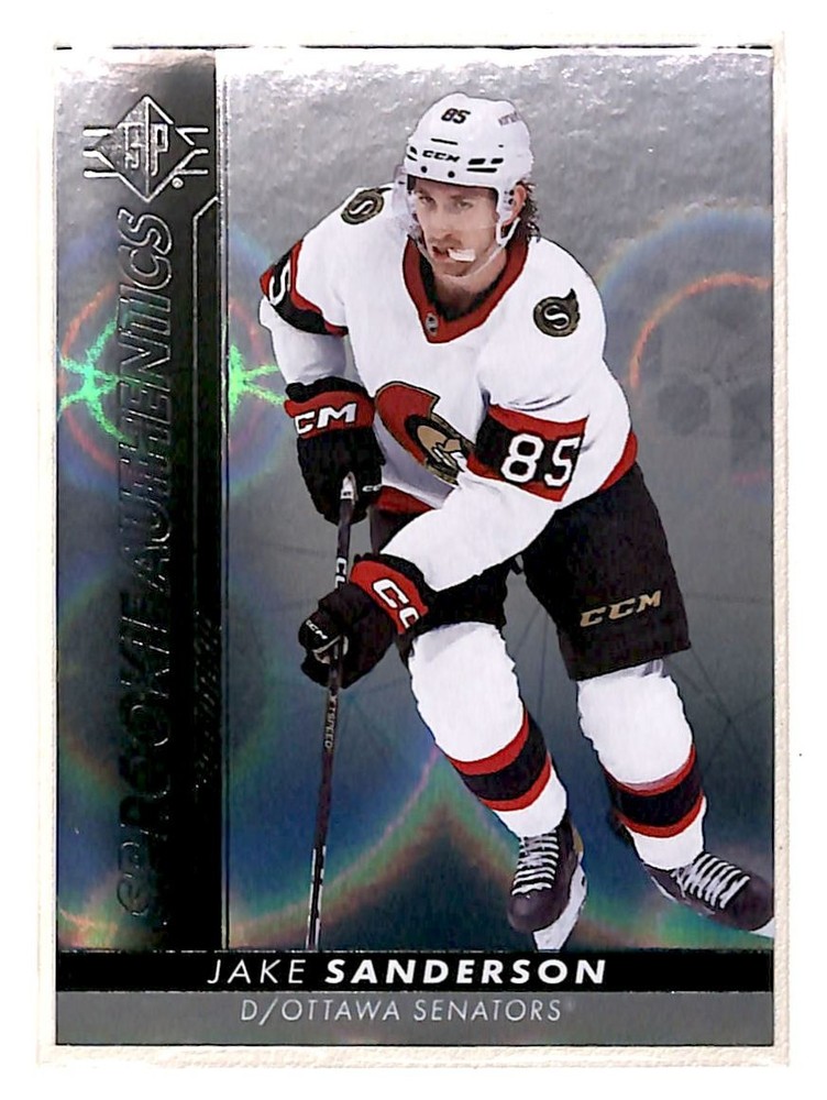 2022-23 SP Rookie Authentics Jake Sanderson RC Ottawa Senators #104