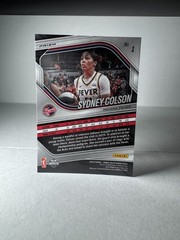 2025 Panini WNBA Prizm White Seismic #1 Sydney Colson Indiana Fever