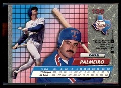 1992 Fleer Ultra Rafael Palmeiro Texas Rangers #136