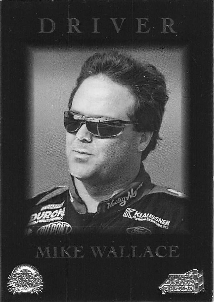 1996 Action Packed Credentials #46 Mike Wallace