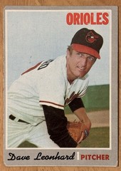 1970 Topps – Dave Leonhard #674 Baltimore Orioles